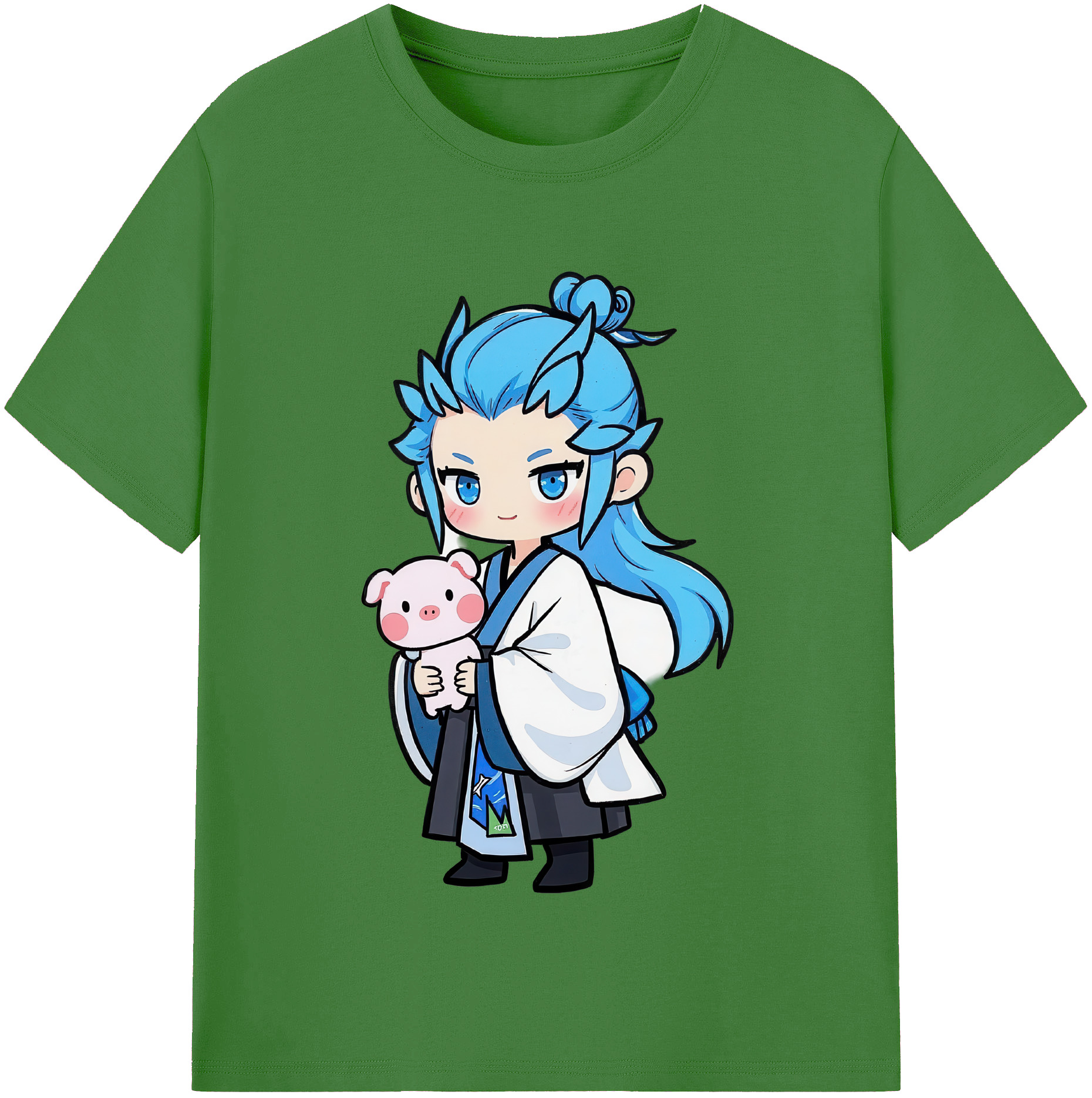 （画像用） Ne Zha 2 ナタ 魔童の大暴れ レディースカジュアルプリントTシャツ（綿100％）
